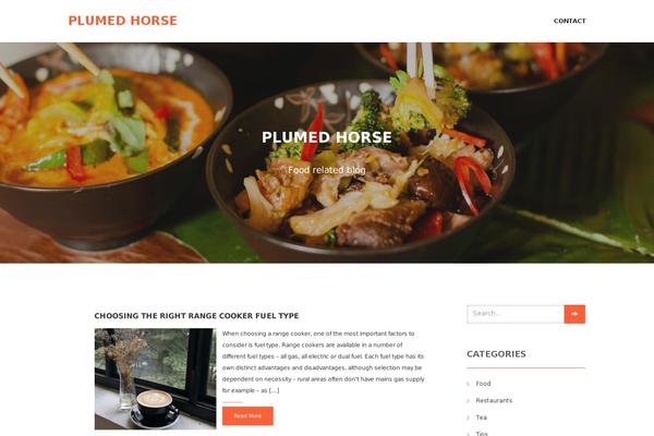 Vega theme site design template sample
