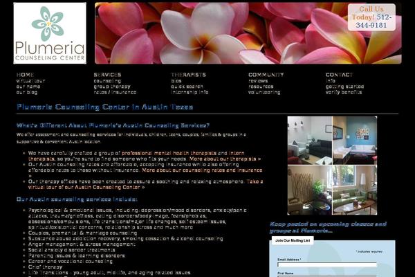 plumeriacounseling.com site used Plumeria