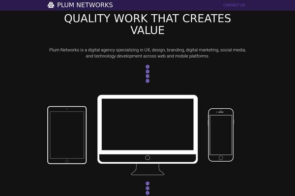 Dc theme site design template sample