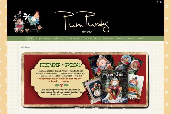Tempera theme site design template sample