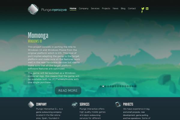 plungeinteractive.com site used Blogsia