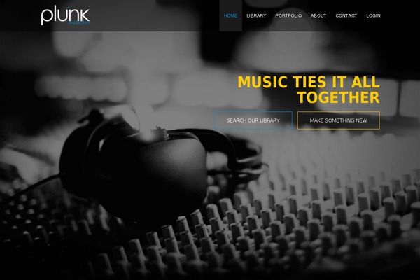 Plunk WordPress theme, websites list used Plunk theme Plunk theme websites examples