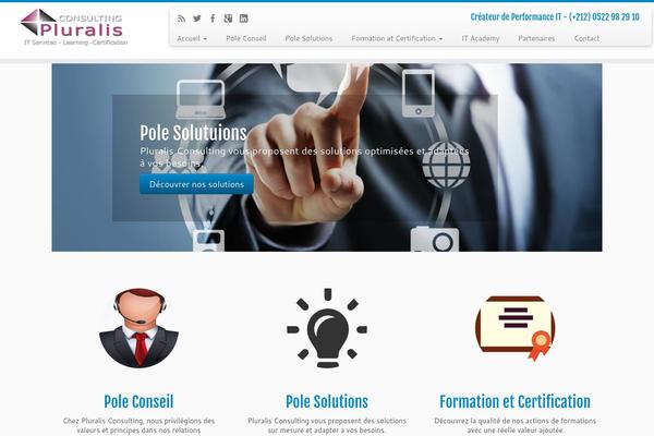 Customizr theme site design template sample