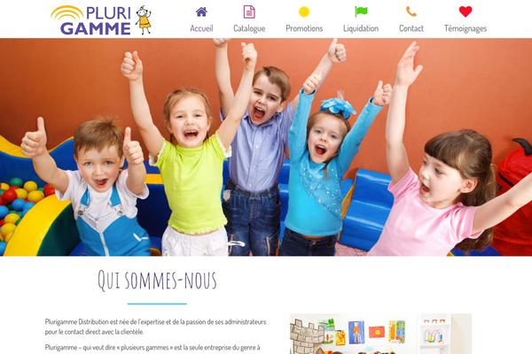 Wp_kindergarten theme site design template sample
