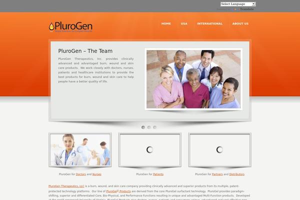Karma theme site design template sample