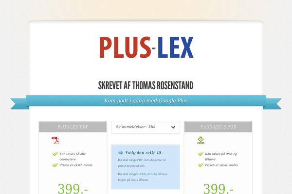 plus-lex.dk site used Convertible