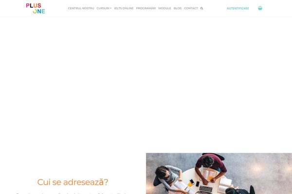 plus-one.ro site used Wplms-child