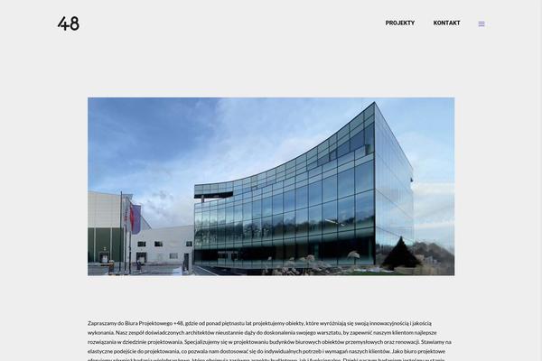 Manon theme site design template sample
