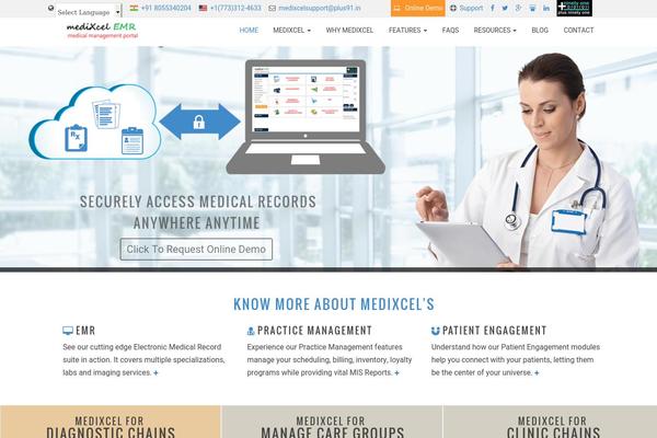 Site using FAQ Accordion plugin