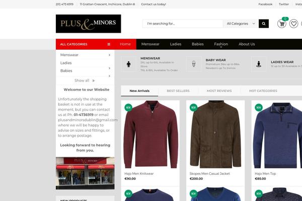 Site using Kuteshop-toolkit plugin