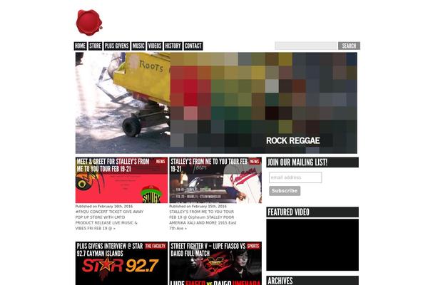 Site using Captain Slider plugin