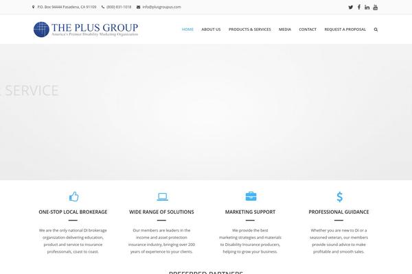 Richer theme site design template sample