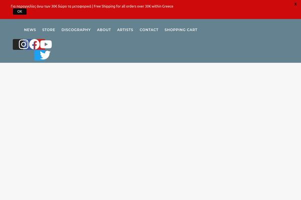 Site using Elementor-for-sonaar plugin
