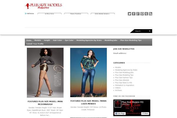 Wpex Fashionista theme site design template sample