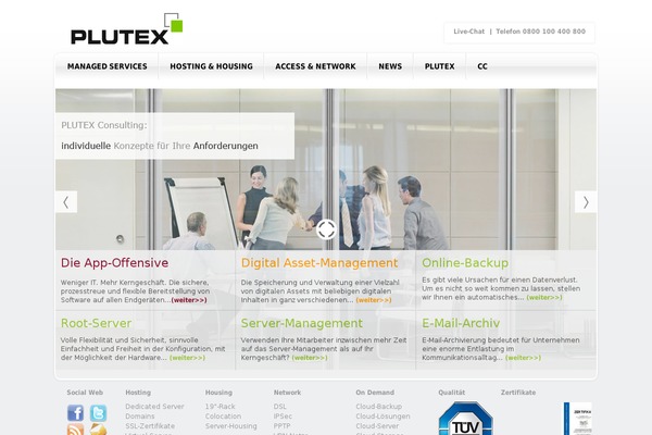 plutex.de site used Theme1256