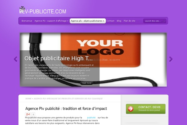 plv-publicite.com site used Kalon