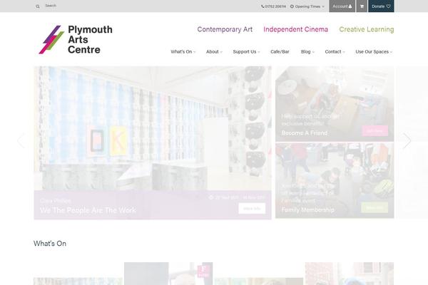 plymouthartscentre.org site used matrix