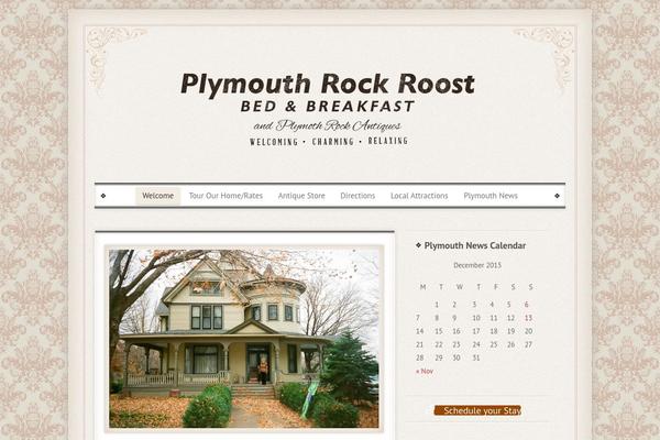 Vintage_wedding theme site design template sample