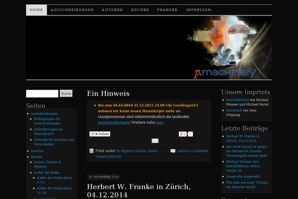 Pilcrow theme site design template sample