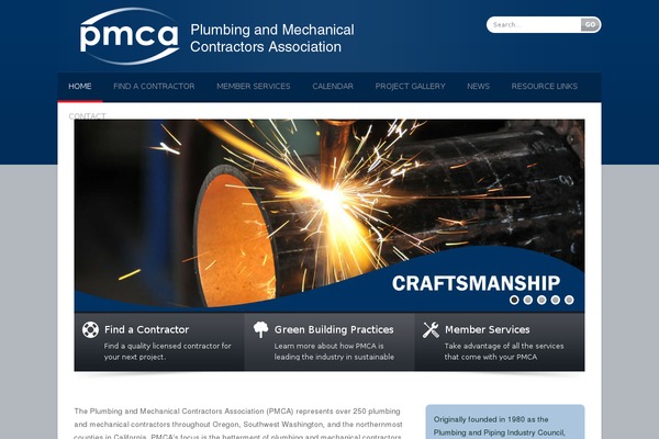 Cold theme site design template sample
