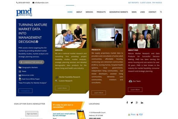 iMedica theme site design template sample