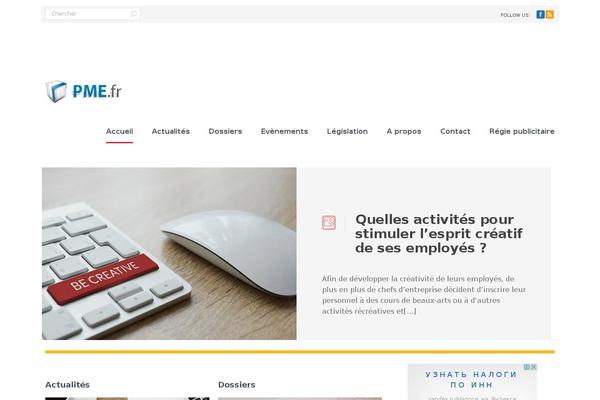 Site using Crumina-page-slider plugin