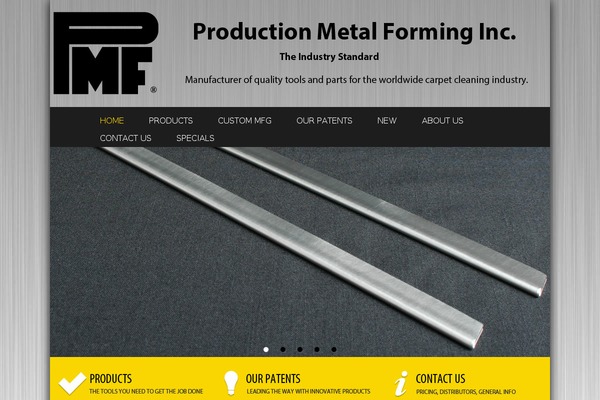 PMF theme websites examples