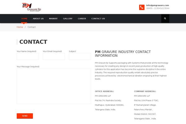 Site using Codenovo Portfolio plugin