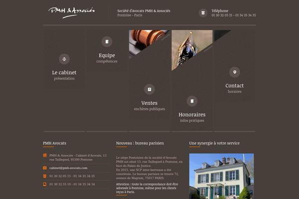 Themis theme site design template sample