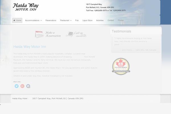 Site using Simple-social-buttons plugin