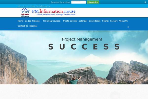 Quasar theme site design template sample