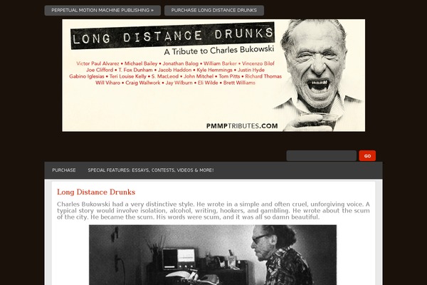 Quadro theme site design template sample