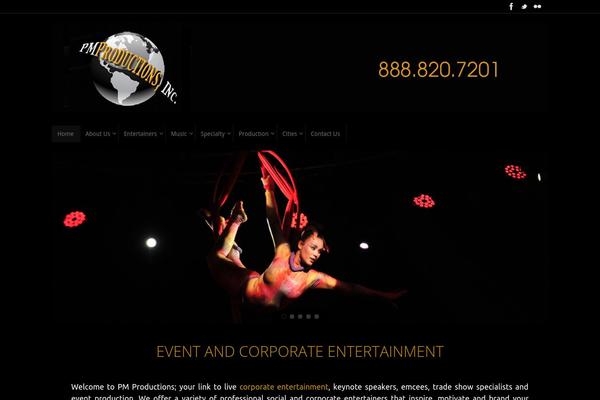 Tempera theme site design template sample