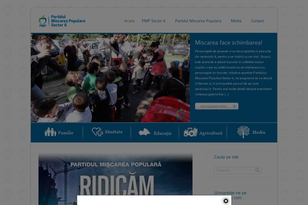 Site using Facebook like box plugin