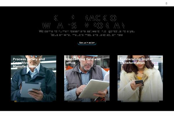 Site using Content Cards plugin