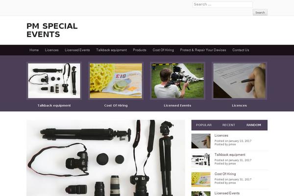 Yegor theme site design template sample