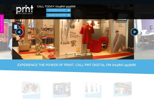 Site using WP Contact Slider plugin