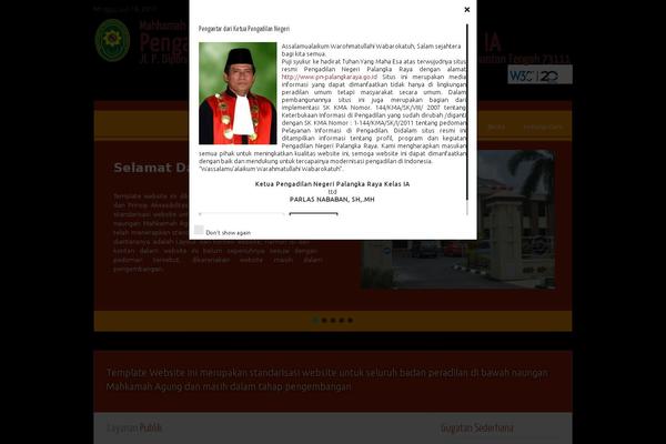 Site using Wps-visitor-counter plugin
