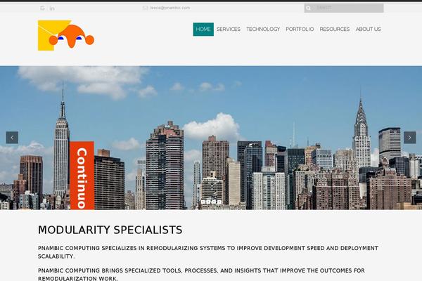 Revoke2 theme site design template sample