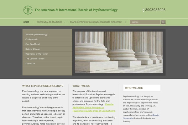 Vertical theme site design template sample