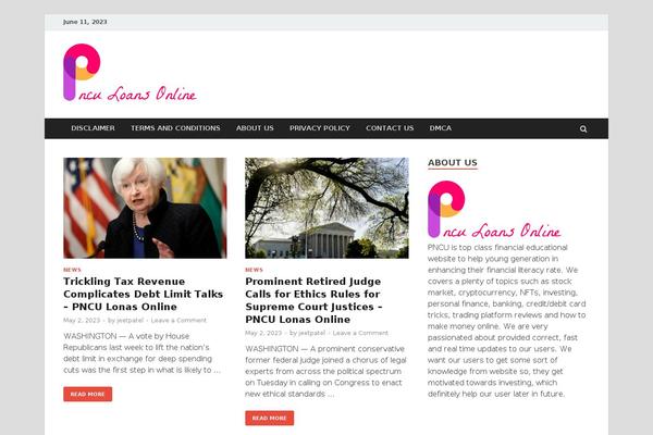 HitMag theme site design template sample