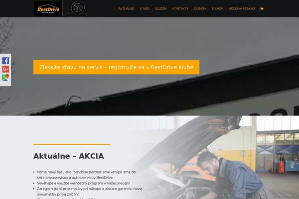 Site using WP Float plugin