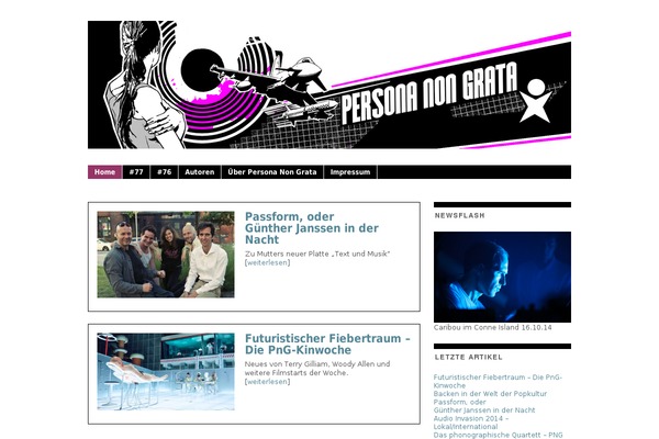 Site using Flickr-mini-gallery plugin