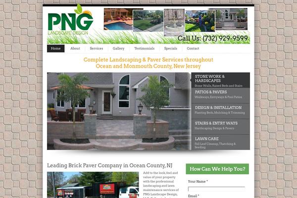 InfoWay theme site design template sample