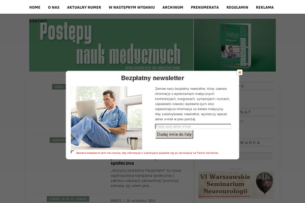 Site using Easing Slider plugin