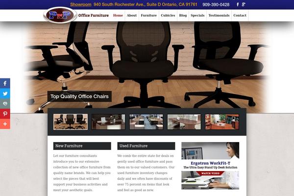 Pnp theme site design template sample