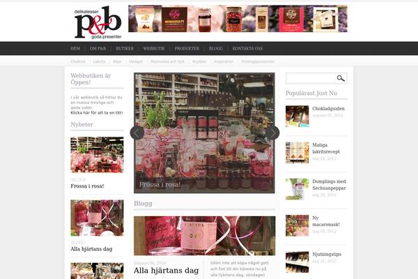 impulse theme site design template sample