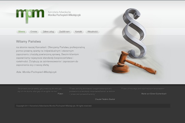 pochopien-mikolajczyk.com site used Mpm