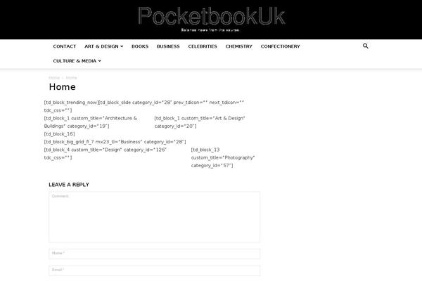 Site using Easy-social-sharing plugin
