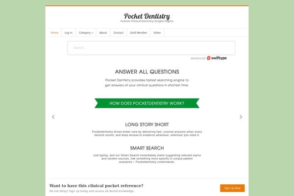 InterStellar theme site design template sample